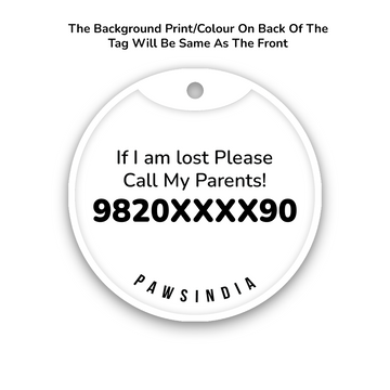 Customized Dog Id Tags - Labrador Retriever (White)
